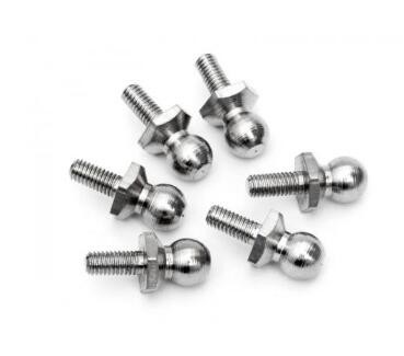 China Stainless Steel A2-70 Threaded Ball Stud M4x25 Size For Machinery Industry factory