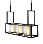 Black Finish Modern Crystal Glass Chandelier For Ceiling Light