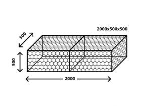 China Woven 3.2mm PVC Coated Hexagonal Gabion Mesh Baskets ISO 9001 factory
