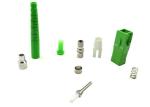 SC Fiber Optic Connectors Single / Multi Mode For Patch Cord Various Color