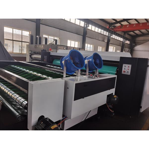 Automatic Lead Edge 2200mm Corrugated Box Die Cutting Machine Full Plc Control