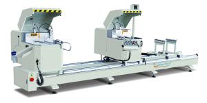 China Big size profile UPVC cutting machine saw, big capacity production cutting saw factory