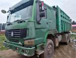 Low Price Good Condition Used HOWO Dump Truck 12 Tyres 8X4 Tipper for DR CONGO