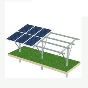 China 3~5mm Stainless Silver Galvanized Steel Profile For PV Module Support factory