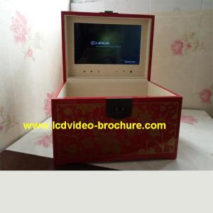 China EU 7 inch Video greeting card / video box for promotion , business factory