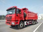 SHACMAN 30T Box Dump Truck F3000 6x4 375 EuroV Red