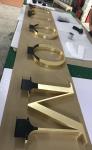 Polished Brushed Vintage CE Metal Backlit Signage Letters