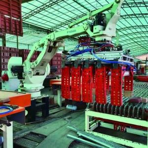 700kg Automatic Robot Stacking Machine For Clay Bricks Making