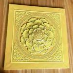 Aluminum Metal Clip In Ceiling Tiles Suspended Temple Acoustic