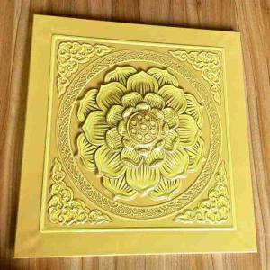 China Aluminum Metal Clip In Ceiling Tiles Suspended Temple Acoustic factory