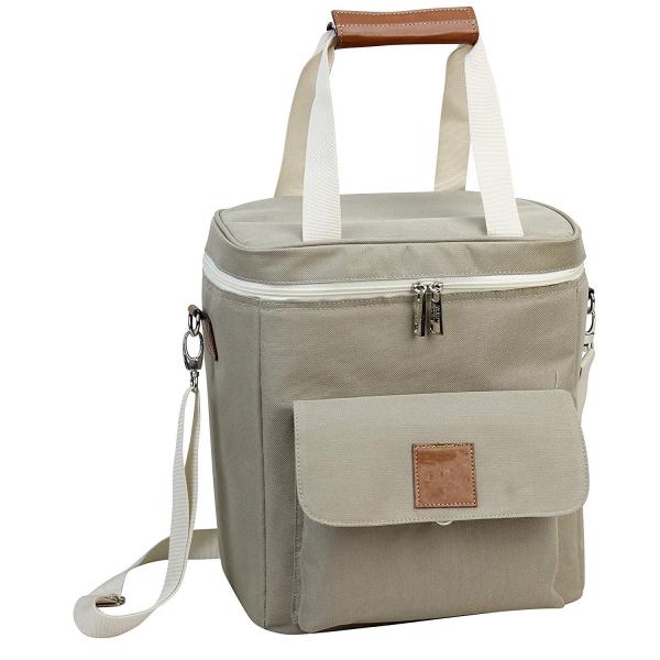 China Resuable 6 Pack Beer Cooler Bag , Insulated Wine Cooler Tote Bag OEM Design factory