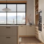 Factory Luxury Price Automatic Villa Complete Melamine Kitchen Cupboards Set