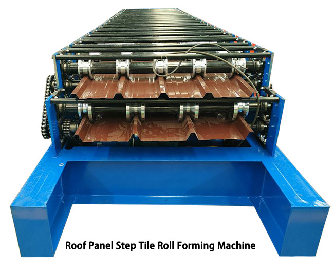 Automatic Shearing System Roofing Roll Forming Tile Making Machine