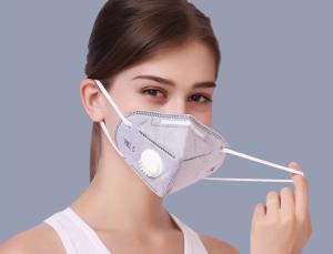 China Valve KN95 Face Mask Custom Color Anti Bacteria Not Rebound Adjustable Nose Clip factory