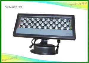 China DMX512 Waterproof Rgb Wall Washer Led Lights Wide Beam Angle Mixing Colors 36pcs factory