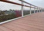 3.0mm Ferrule Stainless Steel Rope Mesh Netting 80*80 Mm Hole