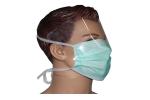 Earloop 3 Ply Disposable Face Shield Non Woven Smooth Inner Lining