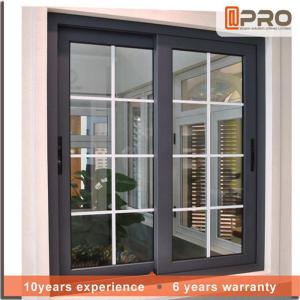 China Aluminium Glass Sliding Windows , Sliding House Windows Various Designs Sliding window handle sliding window profile factory