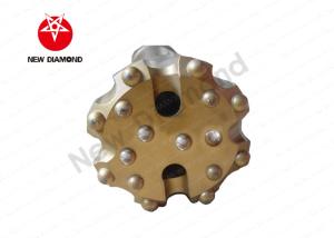 China 10'' Middle Air Pressure DTH Drill Bits Concave Face Shape Customized Air Hole factory