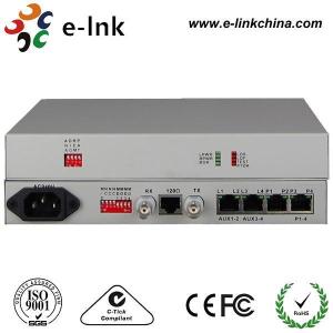 China 4 voice (FXS/FXO) phone over E1 converter/Mux on sale