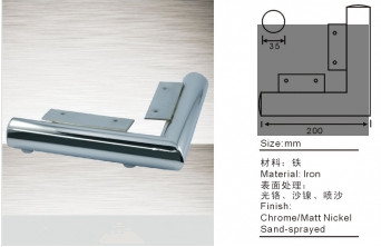 Metel sofa leg replacement