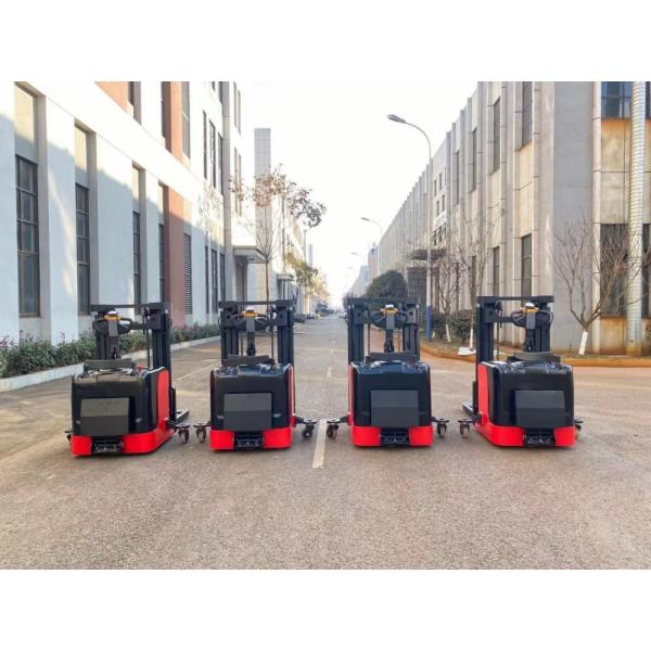 Standing Style Electric Pallet Stacker Load Capacity 3000kg Lifting Height