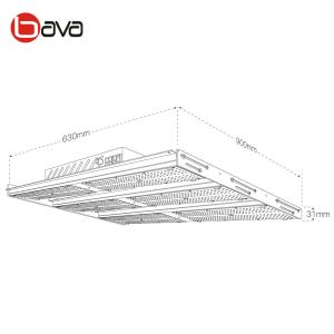 China Full Spectrum Samsung LM301H 720W LED Grow Light For Medical Plant factory