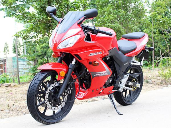 Single Cylinder Street Bikes 4 Stroke Air Cooled , Smart Shape 250cc Sport