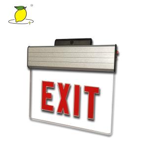 China exit light sign emergency rechargeable emergency lights factory