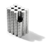 China Direct Supply Sintered NdFeB N52 D4x1mm Mini Button Magnets