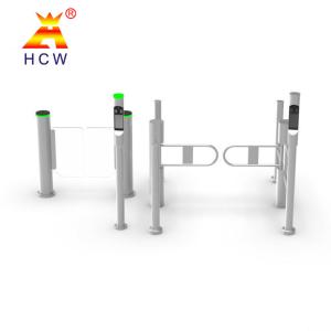 China 1S Turnstile Swing Gate Supermarket Entrance Turnstile With Face Fingerprint Recognition factory