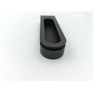 China Modern Aluminum Recessed Cabinet PullsInvisible Wardrobe Cabinet Glass Door Frame Pulls factory