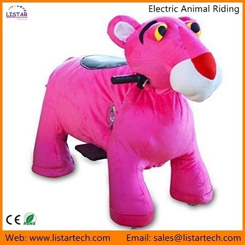 Four Wheel Bikes Coin Operated Electric Ride on Animals Walking Animal Rides