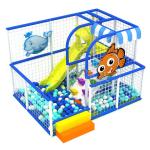 Ocean Theme Kids Indoor Playground Equipment Customizable Size
