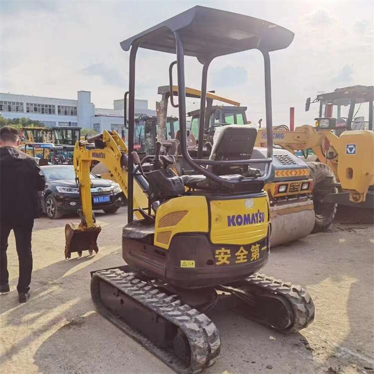 2020 Komatsu PC20MR Mini Hydraulic Excavator with Front Blade and Cummins Engine