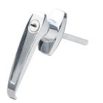 L Cabinet Push Handle Lock 115x30mm Zinc Alloy Carbon Steel Stainless Steel