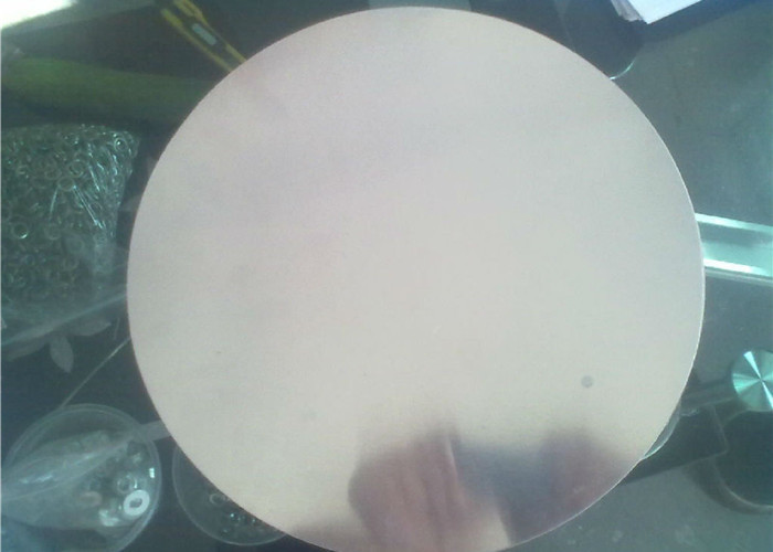 Customized Dye Sublimation Aluminum Round Circles Round Discs Gloss White Blank
