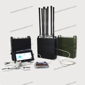 3km High-Precision Portable Integrated Detection Countermeasure Drone Jamming