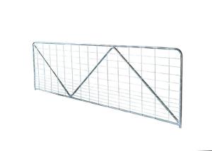 China Standard Weld Mesh Steel Farm Gates All Low Carbon Uniform 25nb Pipe factory