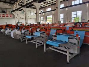 China Filter Paper Knife Pleating Machine HVAC 1050mm Width Electric Power Source factory