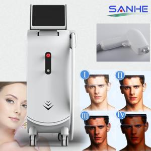 China High Performance 808nm Diode Laser Chest / Back / Leg Hair Removal Machine 1 factory