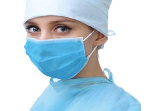 China Medical Surgical Blue 50 Pcs Face Mask Earloop 3 Ply factory