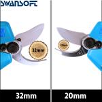 32mm Led display Garden Tools Electric Pruning Shears With Finger protection