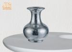 Silver Mirror Mosaic Fiberglass Planters Table Vases Decorative Flower Pots