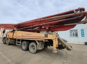 China Putzmeister 49m Concrete Pump Truck 14150*2500*3950 Construction Machine at Very Good factory