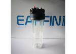 10'' plastic clear water filter housings with 3/4'' inlet/outlet port