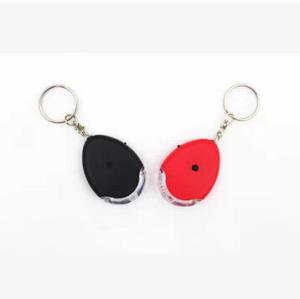 China New creative gift cheap hot sale whistle key finder keychain keyrings with sound factory