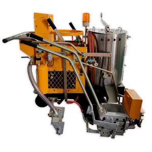China 5.5HP Gasoline Thermoplastic Line Striping Machine moving speed 12km/H factory