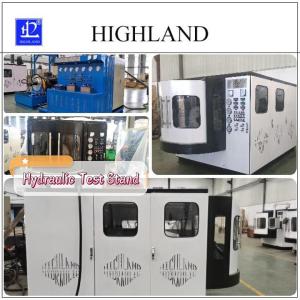 China 110 Kw Hydraulic Test Stands Show Location Locale With Compact Structure For Excavators factory
