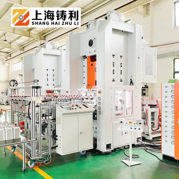 China High Efficiency Aluminium Container Making Machine Pneumatic Recyclable factory